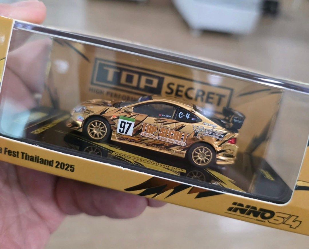 イノモデル 1/64 HONDA FEST THAILAND Preorder] Inno64 1:64 HONDA INTEGRA Type R (DC5) TOP SECRET