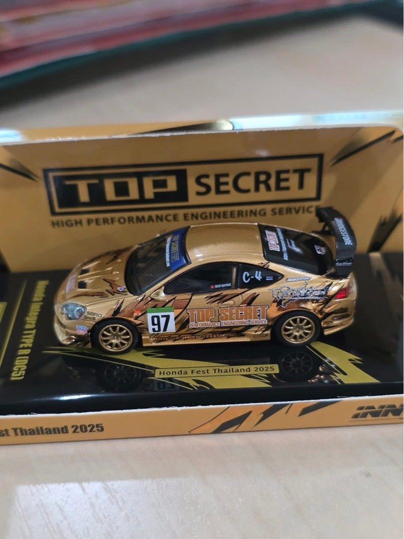 イノモデル 1/64 HONDA FEST THAILAND Inno64 1/64 HONDA INTEGRA Type R DC5 TOP SECRET Thailand Honda