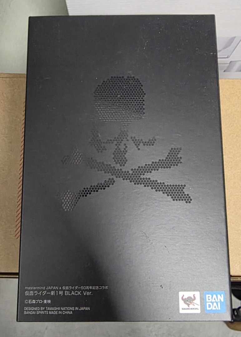 全新 日版 真骨彫 SHF MMJ x Kaman Masked Rider 1 Black Ver. 幪面超人 1號 黑 ...
