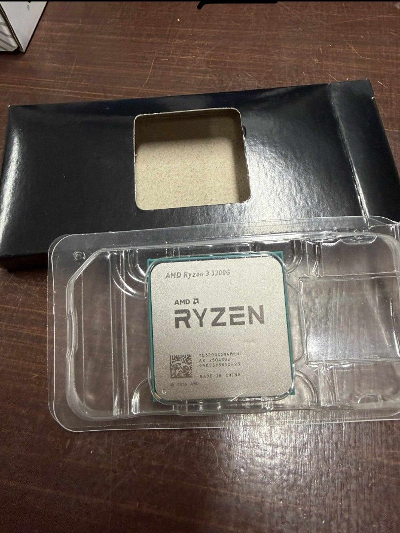 AMD Ryzen 3 3200G Processor with Radeon Graphics Tray Type (Category: Computer Parts) located in Pasig City. Submitted by mahara1624 (Listing ID 1410898528, Image 2). Description: Brand New and Original Items 🏍️ Same Day Delivery - Lalamove delivery within Metro Manila - For walk-ins: Always PM first for item availability - We are also open for night time deliveries 🧰 Warranty: - 7 days store warranty for factory defects - 1 Year warranty assis