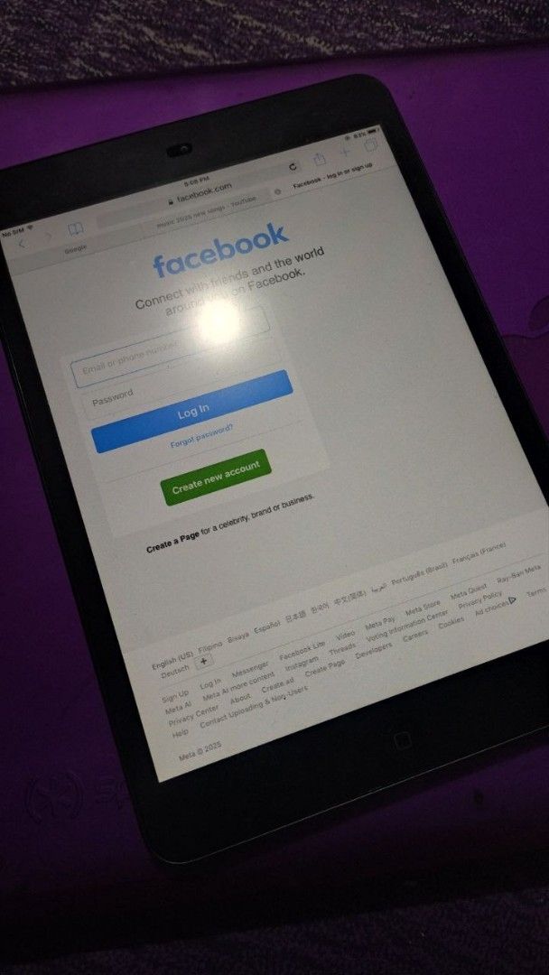 Apple iPad Mini 1 Cellular 64GB (Category: iPad) located in Quezon City. Submitted by lois_s3 (Listing ID 1410749090, Image 1). Description: Issue: IOS 9.3.6.
