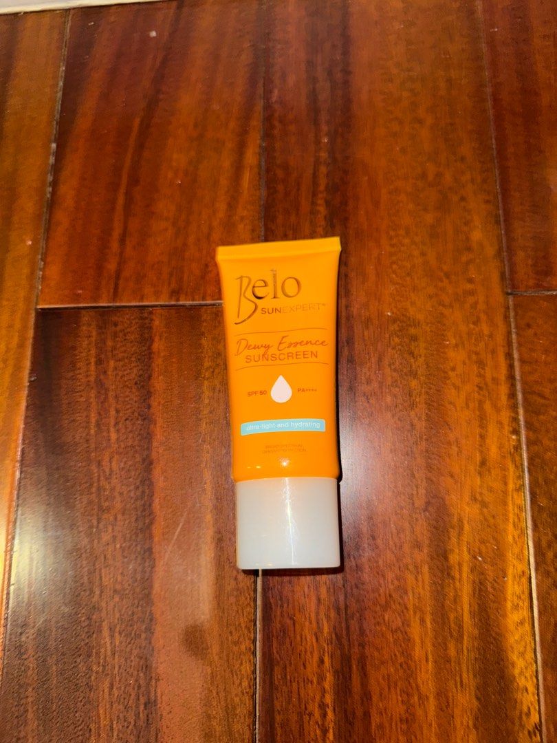 Belo SunExpert Dewy Essence Sunscreen SPF 50 (Category: Face Care) located in Quezon City. Submitted by andrea_hauls (Listing ID 1410796279, Image 1). Description: - Belo SunExpert Dewy Essence Sunscreen SPF 50 - Provides SPF 50 protection - used twice .