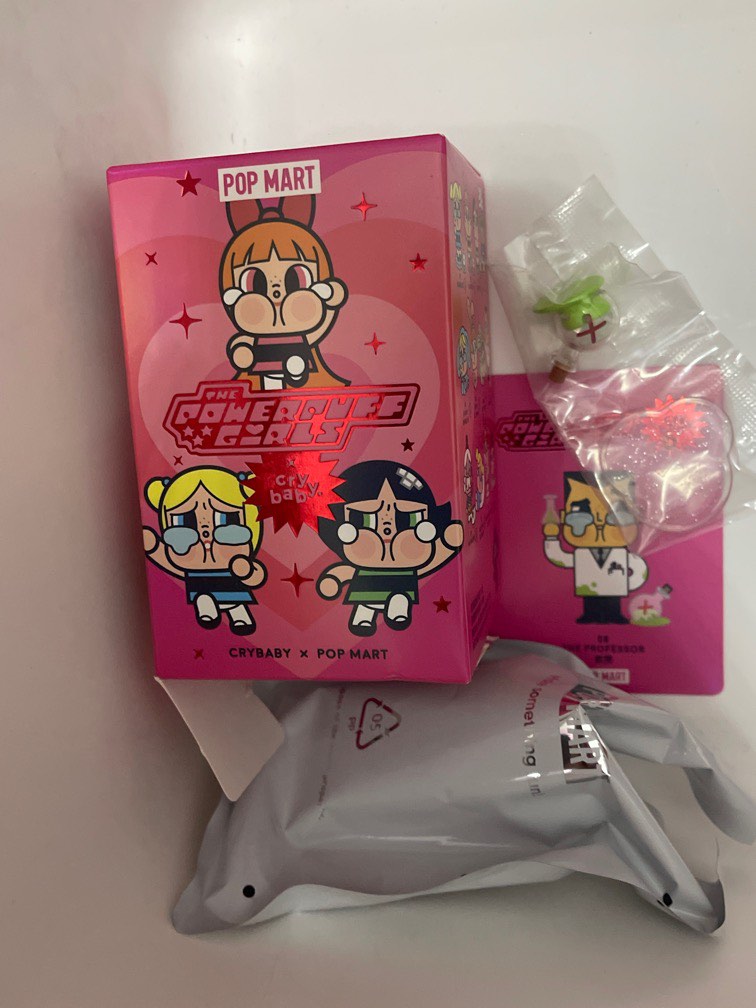 Bnisp sealed foil Popmart pop mart crybaby cry baby the professor Ppg ...