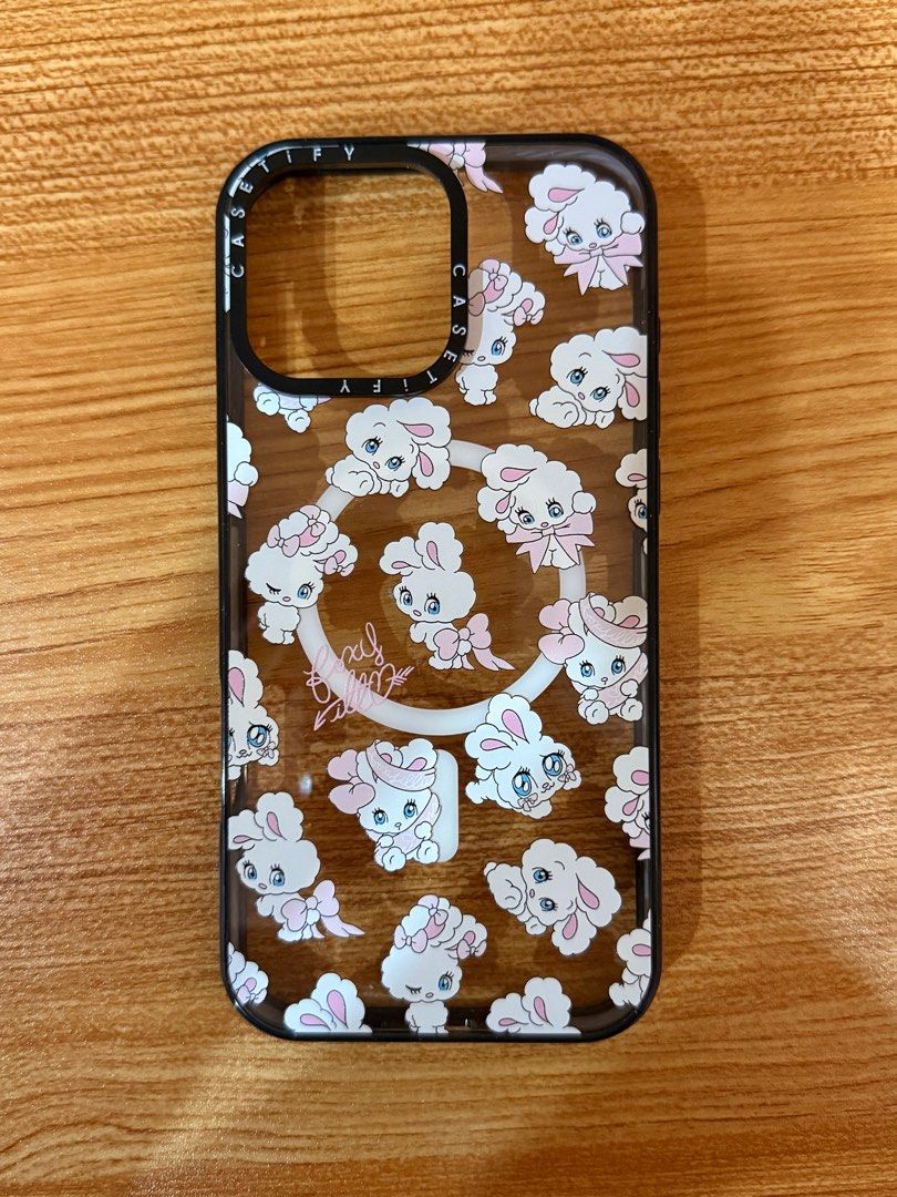 Casetify cases for iPhone 16 Pro Max (Category: Cases & Sleeves) located in Quezon City. Submitted by soartdeco (Listing ID 1410856171, Image 2). Description: Both for 650 Each for 350 Good as new for the bunnies, snoopy has slight yellowing (see image) Please DM if interested.