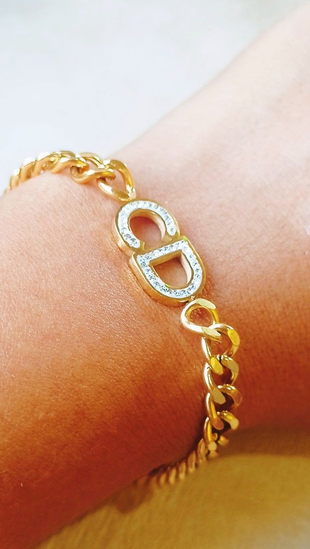 Christian dior bracelet from japan (Category: Luxury Accessories) located in Manila. Submitted by osaze_27japanbags (Listing ID 1410732536, Image 2). Description: Dior bracelet from japan no flaws size 17cm with gift box kindly pm me.
