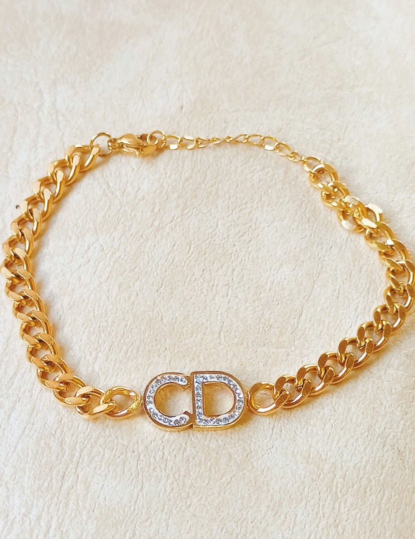 Christian dior bracelet from japan (Category: Luxury Accessories) located in Manila. Submitted by osaze_27japanbags (Listing ID 1410732536, Image 1). Description: Dior bracelet from japan no flaws size 17cm with gift box kindly pm me.