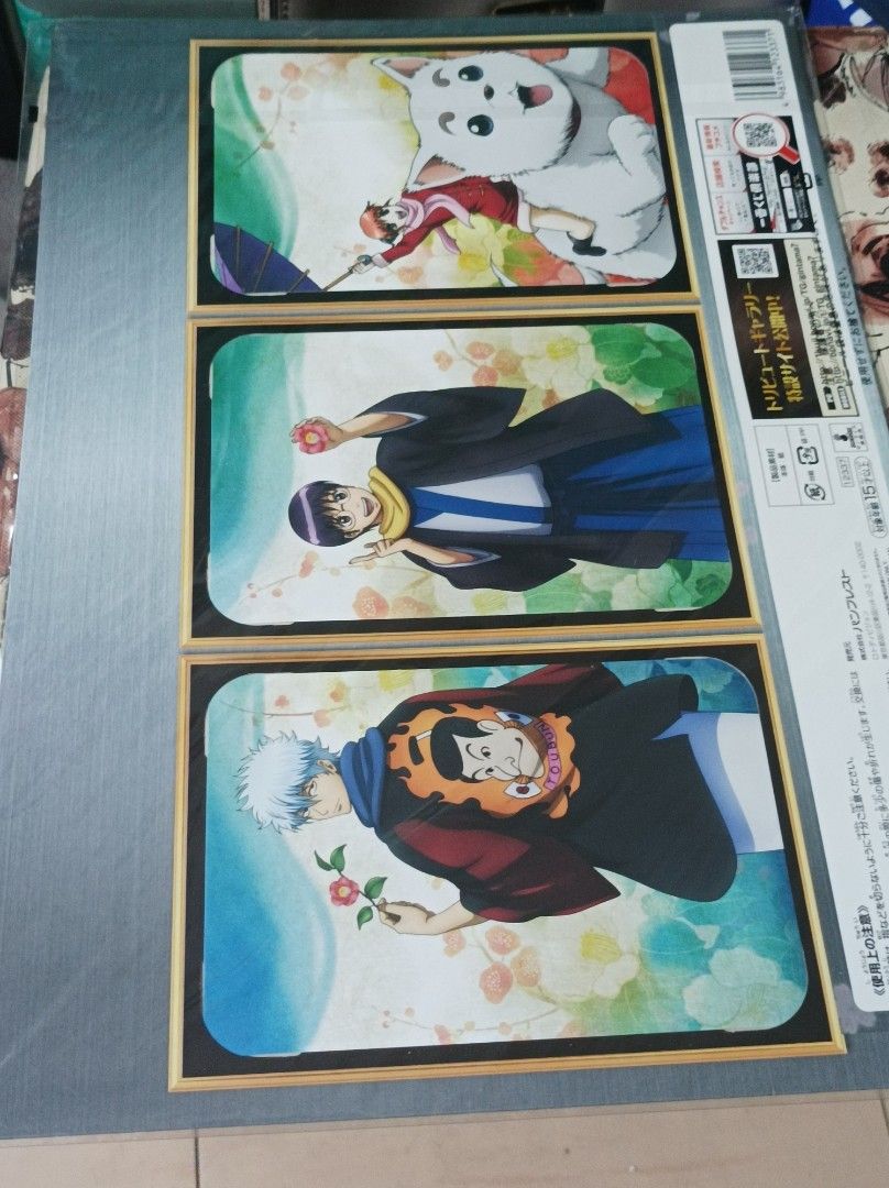 Gintama Tribute Artworks Board (Category: Art & Prints) located in Manila. Submitted by lancastore (Listing ID 1410860545, Image 2). Description: - Gintama Tribute Artworks Board - Features Gintama characters. ..READ FIRST!! MODE OF PAYMENT: BDO, GCash, MAYA, MetroBank, BPI DELIVERY SCHEME: Lalamove/Grab, GGX DELIVERY SCHEDULE: Saturdays only Note: Inquiries will be attended to during Mondays to Thursdays 8PM onwards. Items are in AS IS condition