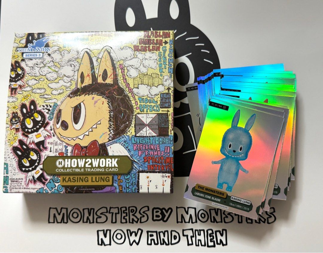 No.1-42 全套42張N 閃咭連外盒How2work Kasing Lung CTC Series 3