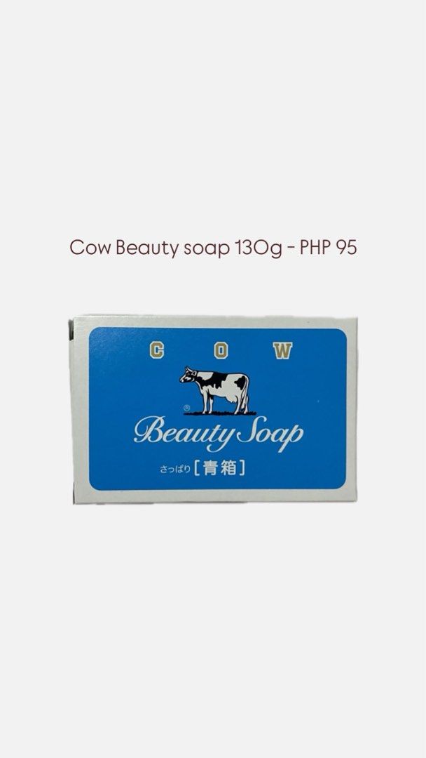 Japan Cow Beauty Soap (Category: Bath) located in Manila. Submitted by trishoppe_ (Listing ID 1410885532, Image 1). Description: Bestselling Japan Soap ONHAND PM ME FOR ORDERS!.