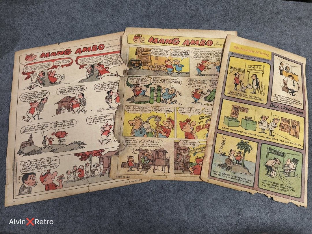 MANG AMBO by Larry Alcala (Category: Storybooks) located in Manila. Submitted by alvinretro (Listing ID 1410871157, Image 1). Description: take all for 999 TAYUMAN, MANILA 0928-824-5138.