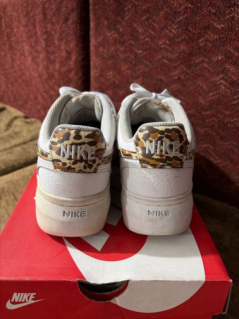 Nike Court Vision Alta Leopard Print (Category: Sneakers) located in Manila. Submitted by chizym (Listing ID 1410781517, Image 2). Description: Size 9.5 Women.