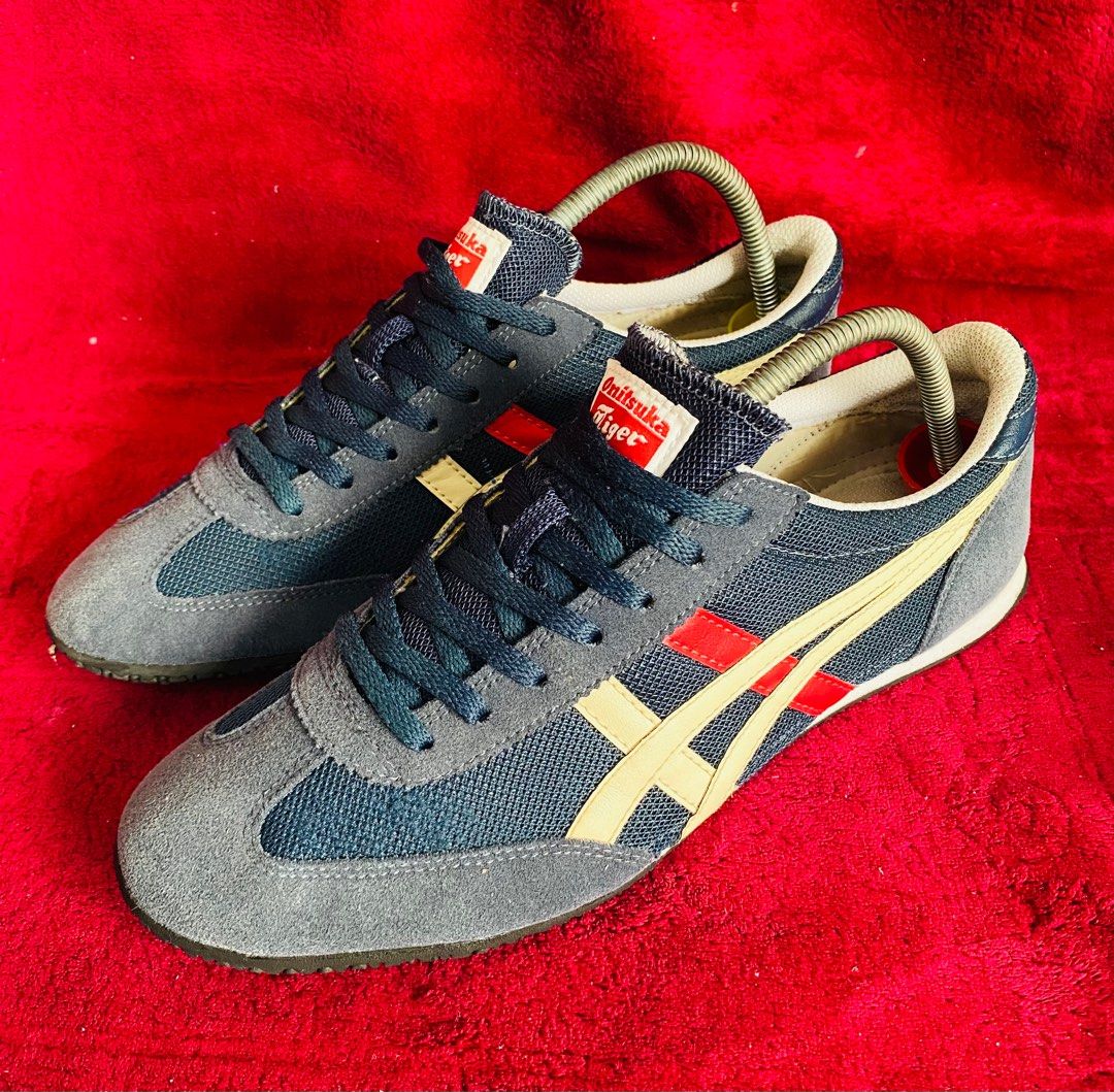 ONITSUKA TIGER MACHU RACER “DARK BLUE LIGHT” 8Uk, Men's Fashion ...