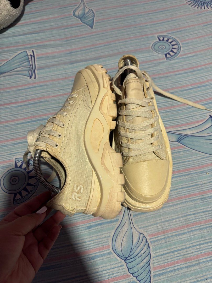 Raf Simons X Adidas (Category: Sneakers) located in Bacoor. Submitted by teneleven_apparel (Listing ID 1410806862, Image 2). Description: Size 8-9.