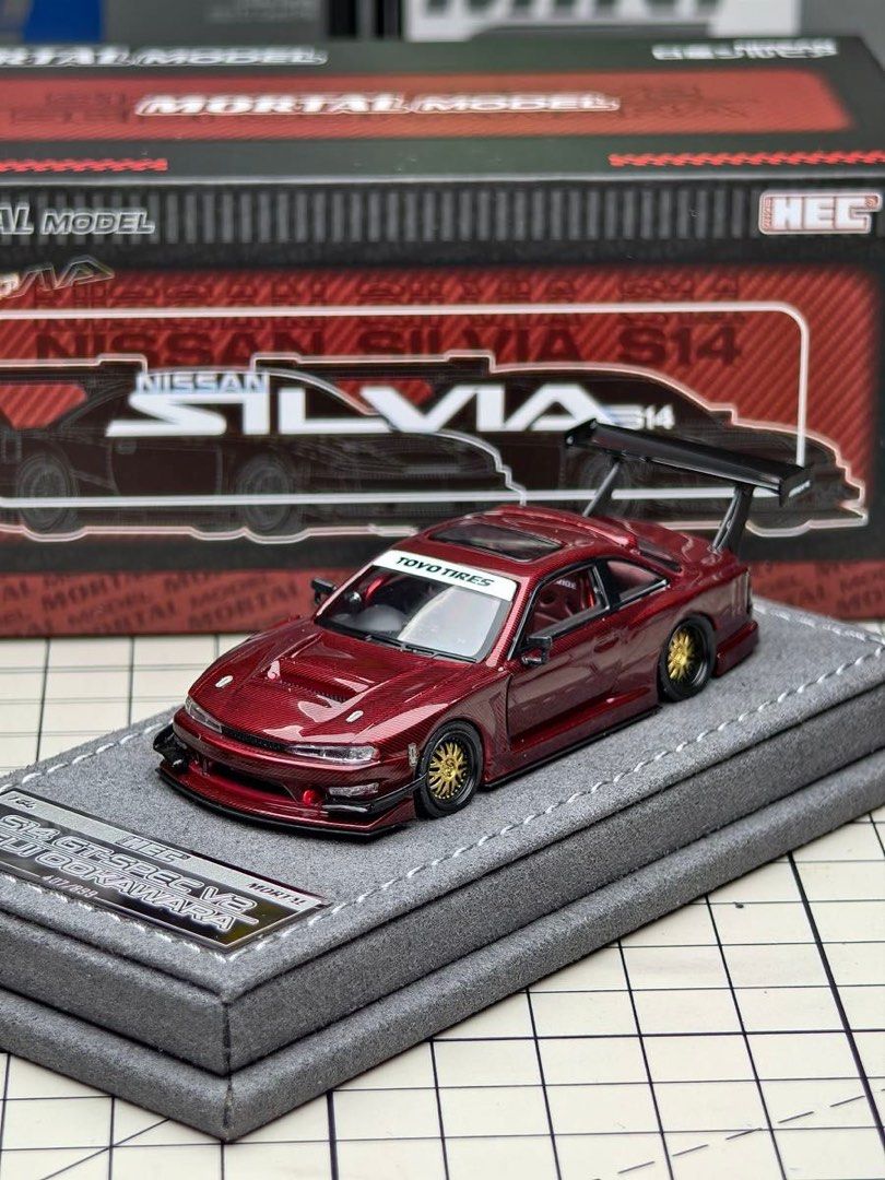 IN MORTAL 日産 シルビア S14 GT-SPEC V2 （ピンク） STOCK Last piece