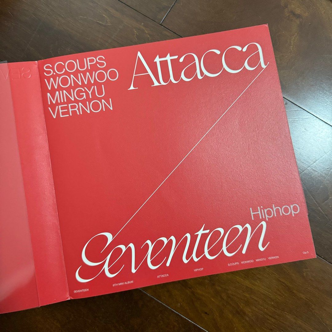 Seventeen Attacca Album (Category: K-Wave Merchandise) located in Manila. Submitted by je2ny (Listing ID 1410750822, Image 2). Description: Brand new seventeen attacca album NOTE: w/o photocard MOP: Gcash.