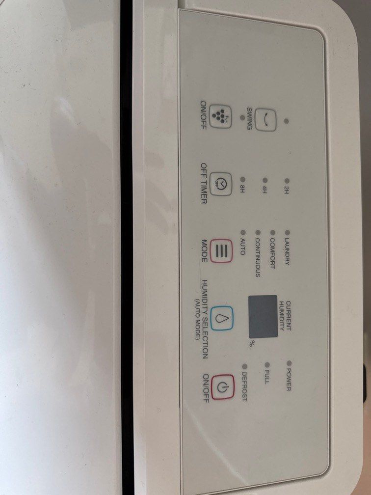 Sharp Dehumidifier (Category: Air Purifiers & Dehumidifiers) located in Singapore. Submitted by flyindroid (Listing ID 1410751702, Image 2). Description: Sharp Dehumidifier in good condition .