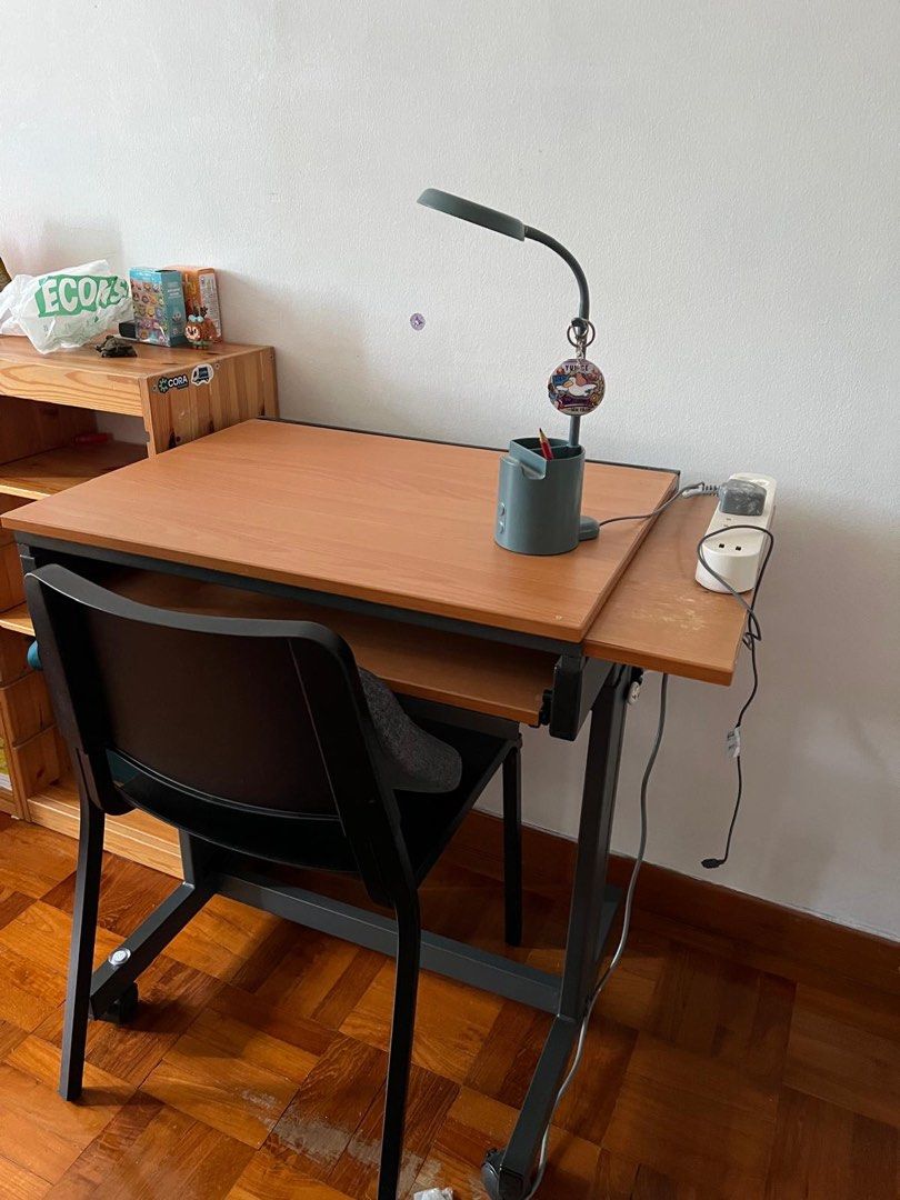 Study table computer table (Category: Tables & Sets) located in Singapore. Submitted by pebee (Listing ID 1410852726, Image 1). Description: Self collection from my place near kovan mrt Sitoca sturdy table.
