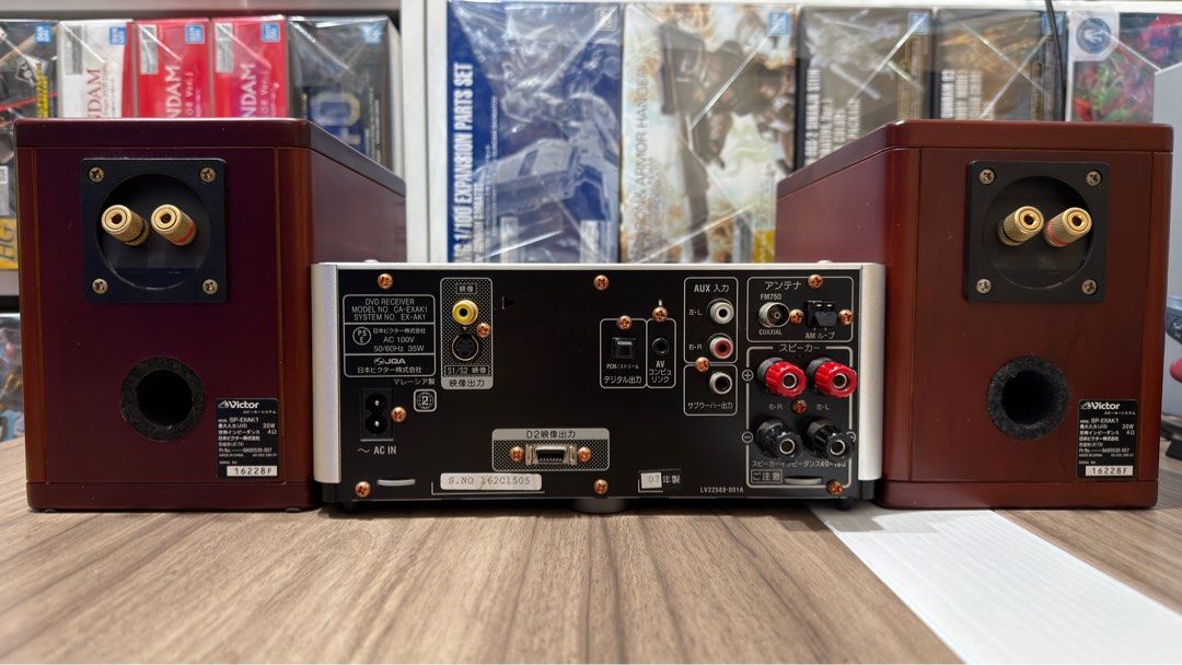 Victor EX-AK1 Wood Cone 木質音響組合, 音響器材, Soundbar、揚聲器