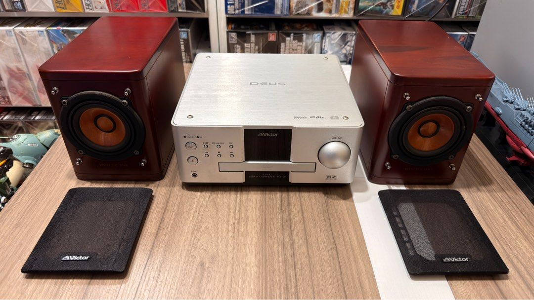 Victor EX-AK1 Wood Cone 木質音響組合, 音響器材, Soundbar、揚聲器