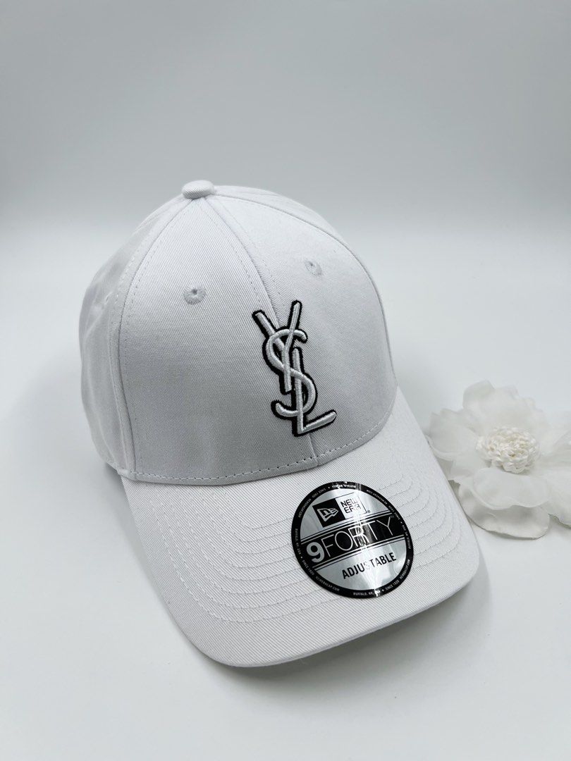 ⚜️YSL x New Era cap / hat (Category: Luxury Accessories) located in Makati City. Submitted by 90sangel (Listing ID 1410877376, Image 1). Description: •Item: YSL x New era cap / hat •Condition: As New! no issue inclusion, hat only! 🩶 .