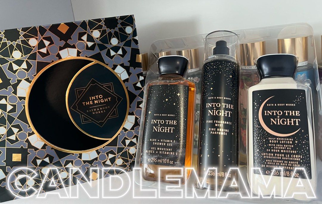 現貨包順豐🎁 BBW最正聖誕禮物系列～禮盒裝BBW Into The Night Gift Box 🎁 full size~ Brand New ~ Xmas Set by Bath and Body Works~ Candlemama (Category: Body Care) located in Hong Kong. Submitted by bathandbodyworks.hk (Listing ID 1411039840, Image 1). Description: 包順豐速遞（可選擇自取 或 寄到地址） Free SF delivery ( pick up or door to door available) ❤️Ship out in 24hrs after payment !.
