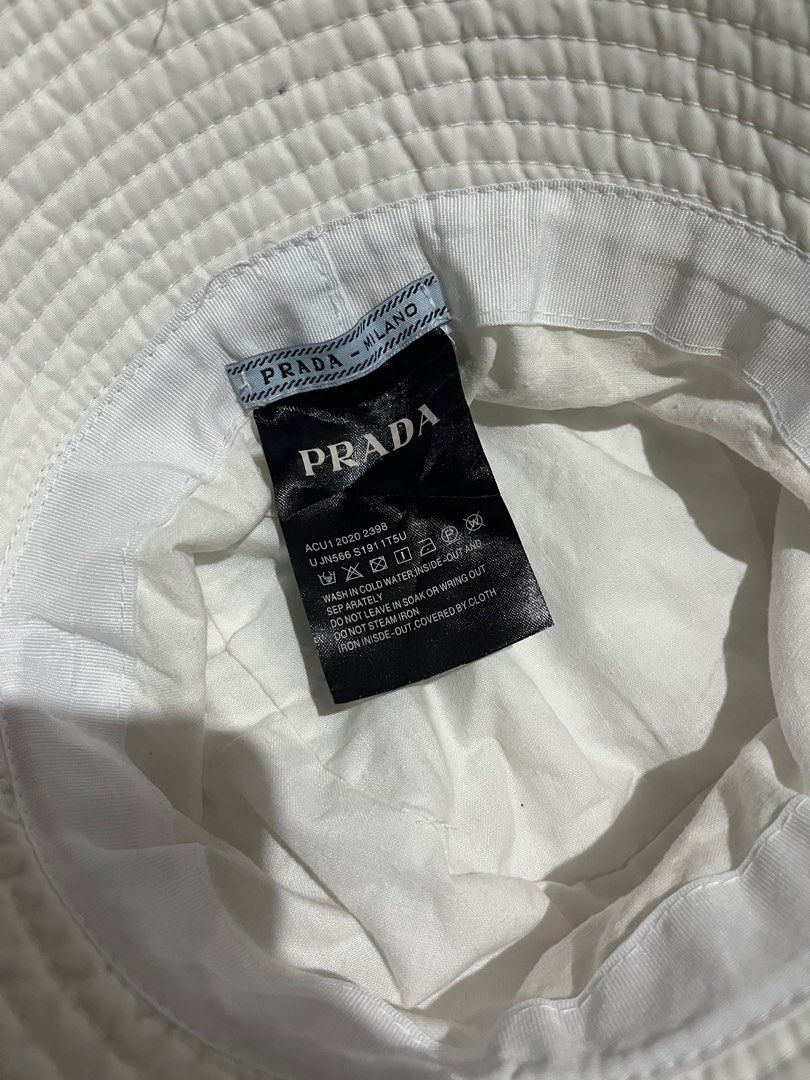 🏷️ PRADA Nylon bucket hat (Category: Luxury Accessories) located in Ilog. Submitted by angelamaec (Listing ID 1410925960, Image 3). Description: Add ship.