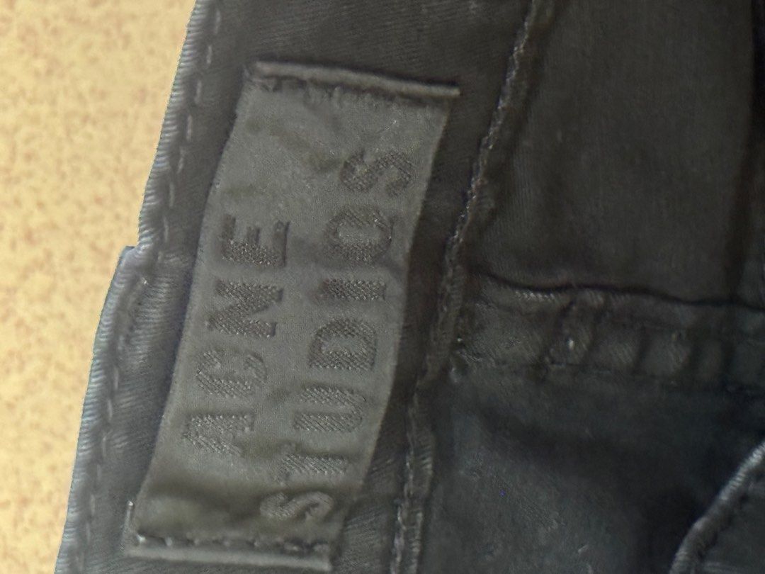 Acne Studios Black Jeans (Category: Jeans) located in Santa Ana. Submitted by bencastro071 (Listing ID 1411030471, Image 2). Description: Very good condition, slim fit. Dimensions on images..