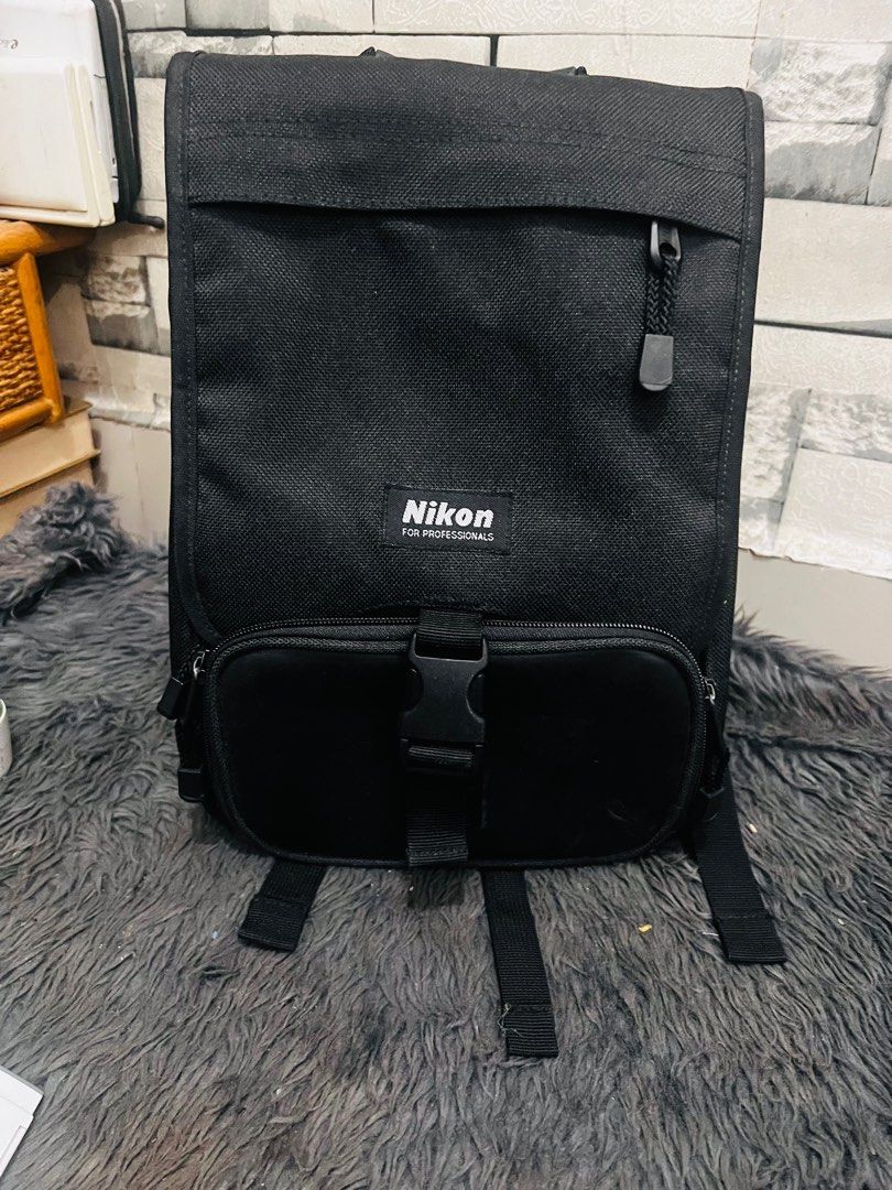 Affordable Nikon professional camera backpack, a smart roll-top backpack compatible with Nikon cameras 😍👌🏻 (Category: Other Photography Accessories) located in Malolos. Submitted by afford.japan (Listing ID 1410993376, Image 1). Description: Affordable Nikon professional camera backpack, a smart roll-top backpack compatible with Nikon cameras 😍👌🏻.