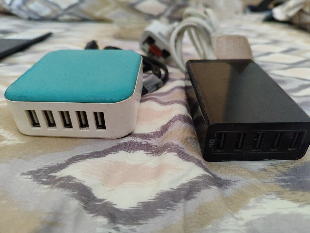 Block USB Charger 5 Port406051250578411521