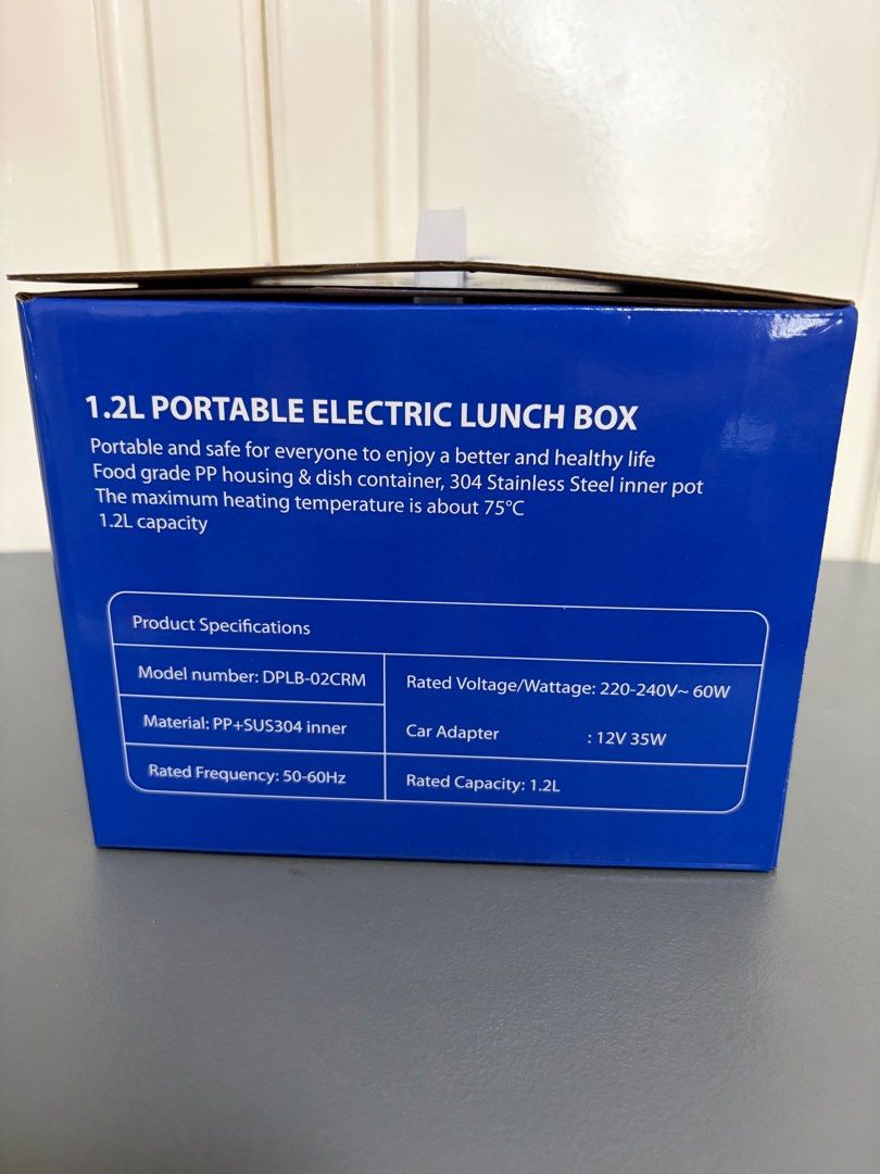 Daewoo 1.2L Portable Electric Lunch Box (Category: Food Organization & Storage) located in Paranaque City. Submitted by mayan_q (Listing ID 1410958899, Image 3). Description: ✔ 💵💳Full-Payment via BDO or Gcash ✔️🚚🚀 Delivery fee will be shouldered by the buyer ✔ Sucat Parañaque or Ortigas area ‼️Manage your expectations ‼️ No Return No Exchange 📲 MESSAGE ME FOR ORDERS AND INQUIRIES .