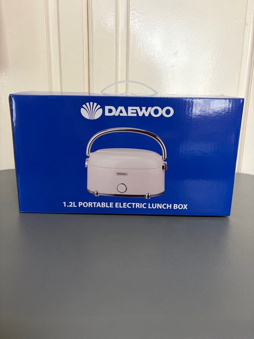 Daewoo 1.2L Portable Electric Lunch Box (Category: Food Organization & Storage) located in Paranaque City. Submitted by mayan_q (Listing ID 1410958899, Image 1). Description: ✔ 💵💳Full-Payment via BDO or Gcash ✔️🚚🚀 Delivery fee will be shouldered by the buyer ✔ Sucat Parañaque or Ortigas area ‼️Manage your expectations ‼️ No Return No Exchange 📲 MESSAGE ME FOR ORDERS AND INQUIRIES .