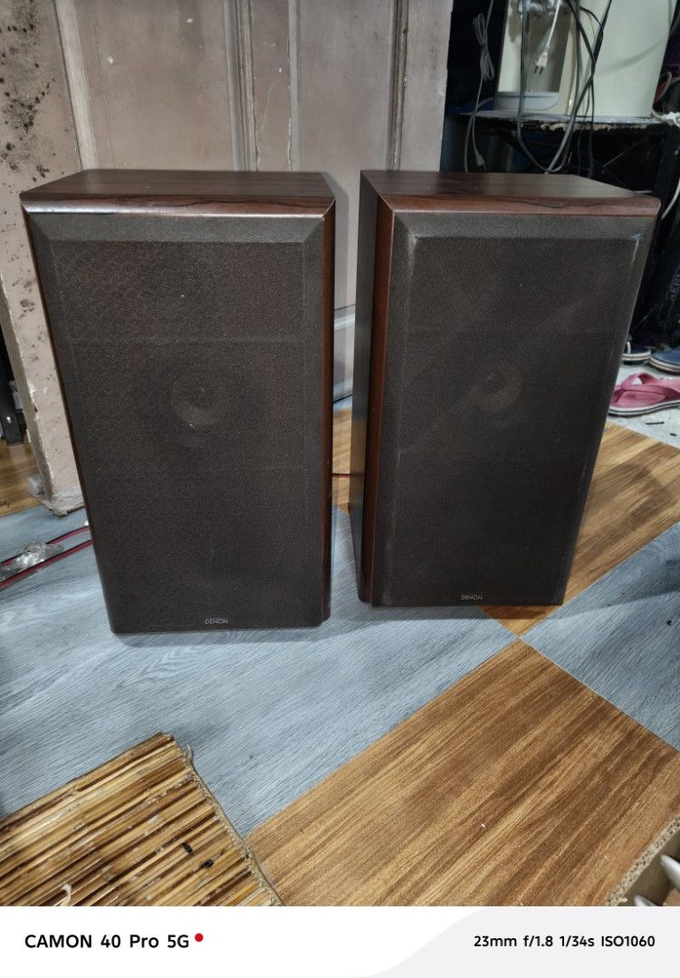 Denon 3way speaker (Category: Soundbars, Speakers & Amplifiers) located in San Pedro. Submitted by tristanjapansurplus (Listing ID 1411018477, Image 2). Description: selling only denon 3 way speaker USCK-77s 80 Watts each 6 ohms came in Japan made in Korea located@ San Pedro laguna.
