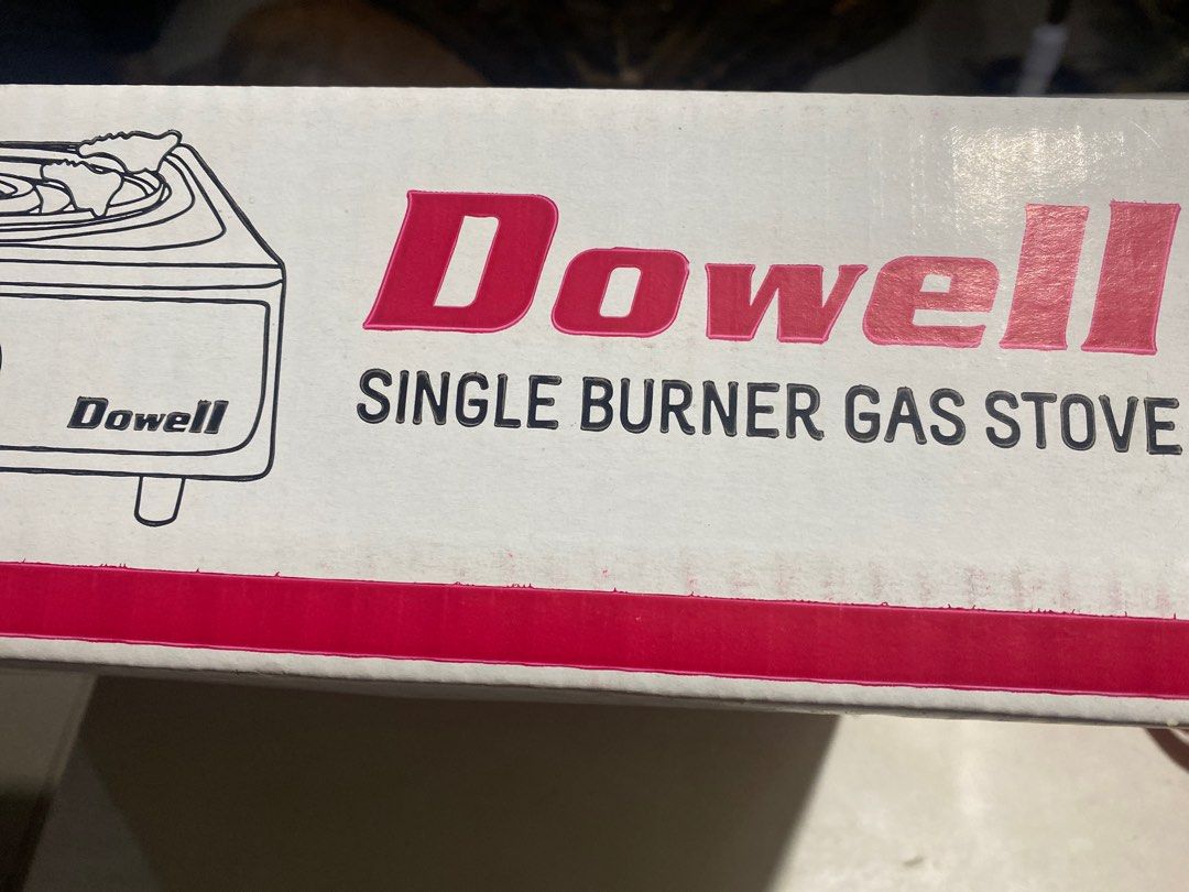 Dowell Single Burner Gas Stove (Category: Cookware & Accessories) located in Mandaluyong City. Submitted by streetchicstyle (Listing ID 1411026470, Image 2). Description: - Brand new Dowell single burner gas stove - Model: SSR-99 - Color: Blue - Still in original packaging - Perfect for small kitchens or as an extra burner.