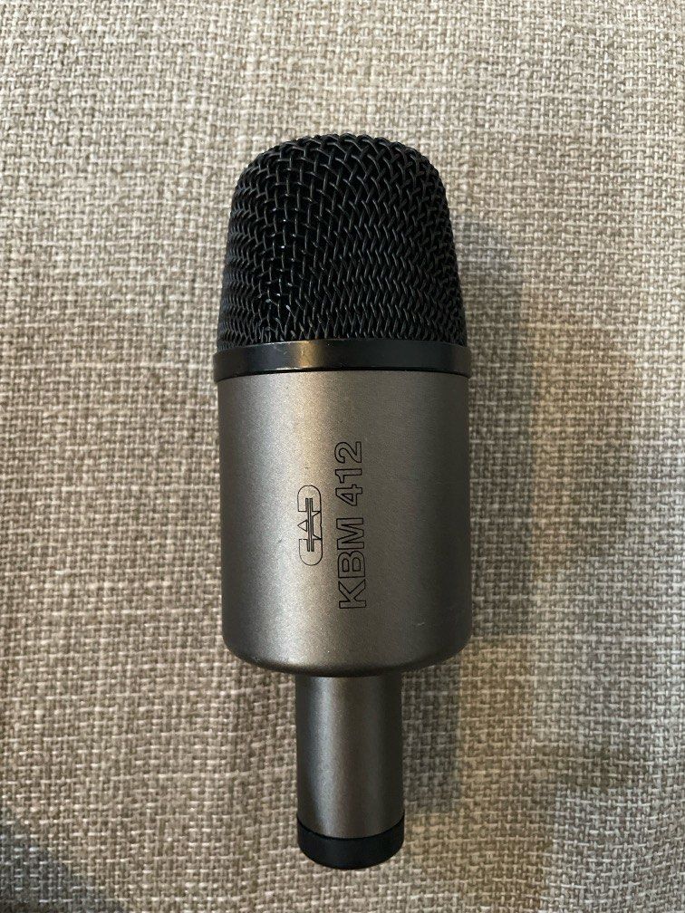 FROM ₱6,800! CAD KBM 412 Microphone | Dynamic Kick Drum Mic (Category: Microphones) located in Paranaque City. Submitted by yourneighbortotoro (Listing ID 1410948996, Image 1). Description: 🔊 Built for low-frequency capture — perfect for kick drums, bass amps, and deep vocals 🎛️ Durable metal body with high SPL handling and cardioid pickup pattern The CAD KBM 412 is a dynamic microphone designed for powerful sound sources. Whether you’re record
