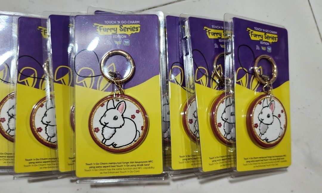 Furry Series Year Of Rabbit Touch N Go (TNG) Charm NFC Limited Edition ...