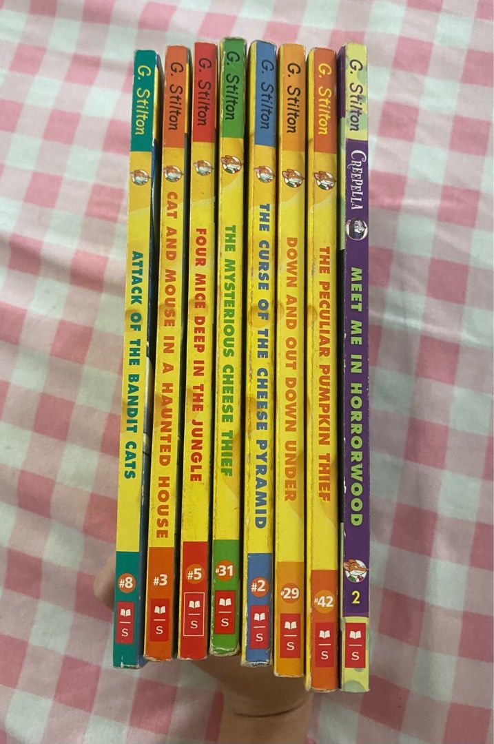 Geronimo Stilton Books (Category: Children's Books) located in Malabon City. Submitted by eezla (Listing ID 1410958304, Image 2). Description: - bundle of 8.