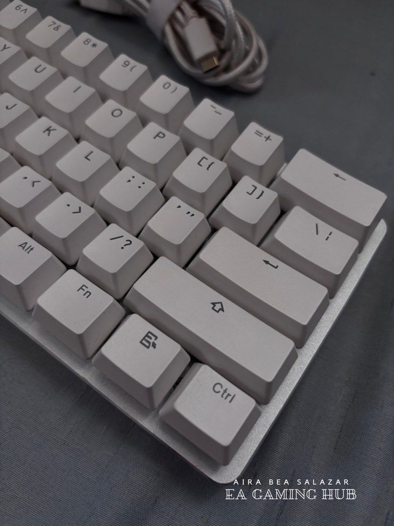 Glorious Mechanical Keyboard and Mouse! (Category: Computer Keyboard) located in Manila. Submitted by eagaminghub (Listing ID 1410986648, Image 2). Description: For Sale Glorious Mechanical Keyboard and Mouse! For only 3.5k both Glorious GMMK White ICE Compact 61 (Minimal dents, no box)(orig 5k plus) Glorious Model D Minus Honeycomb Mouse (may stain lang)(no box) Location: Tabing Bakod, Sta. Maria, Bulacan MOD: - meet up within Sta. Maria, Bulaca