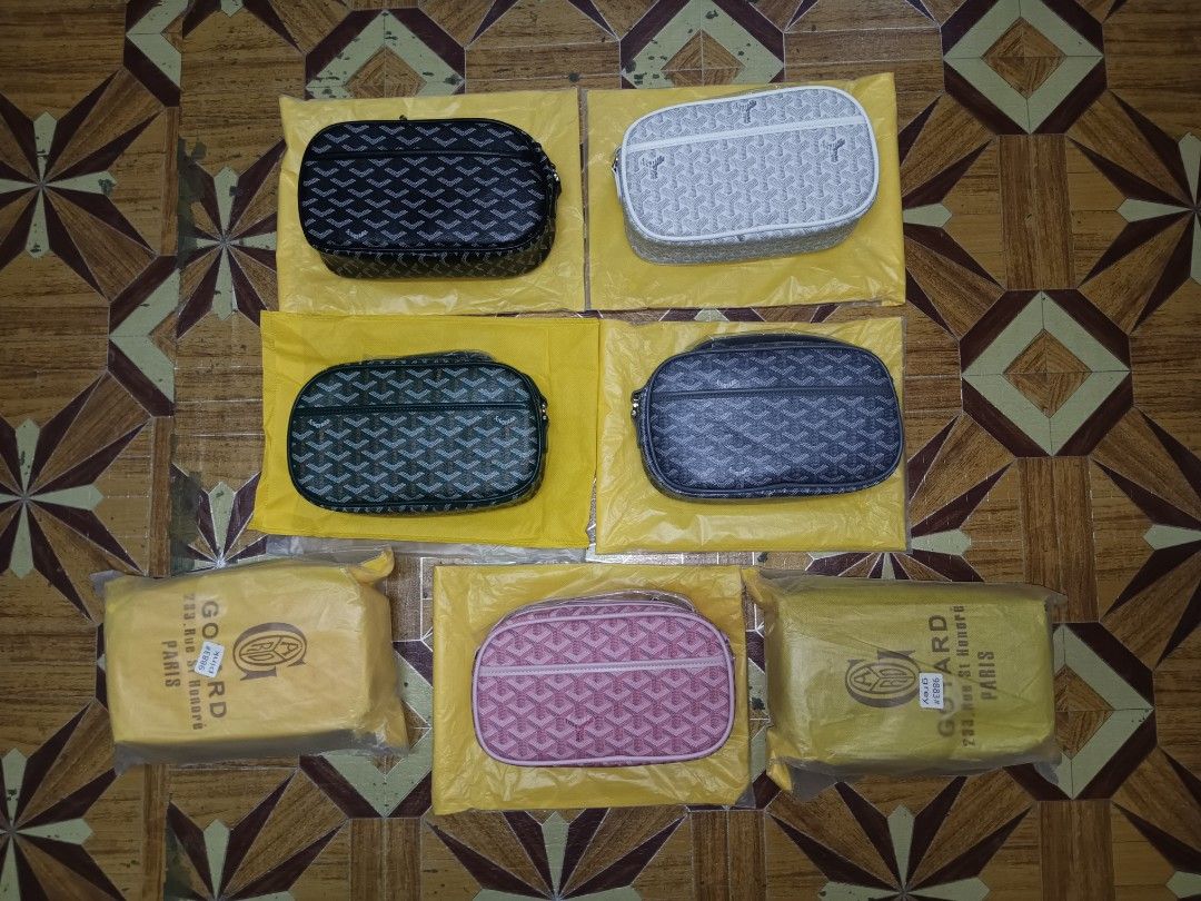 GOYARD CAP-VERT PM BAG (Category: Sling Bags) located in Manila. Submitted by got_em_ware (Listing ID 1411026079, Image 1). Description: ✨GOYARD CAP-VERT PM BAG The Cap-Vert bag is the ideal urban companion for organising essentials while keeping them close at hand. Compact and practical, it adapts to daily use thanks to its zipped closing system securing the content of the bag and to its fixed and adjustable shoulder strap. Available colors: Blu