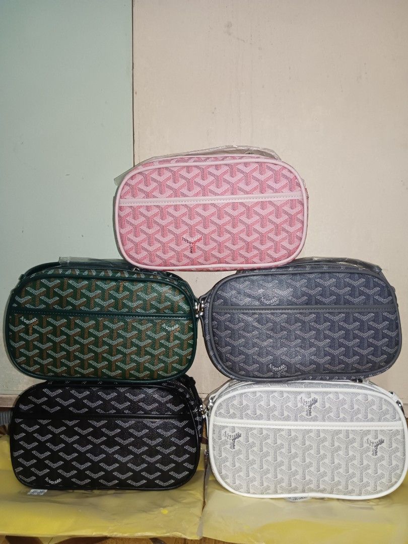 GOYARD CAP-VERT PM BAG (Category: Sling Bags) located in Manila. Submitted by got_em_ware (Listing ID 1411026079, Image 2). Description: ✨GOYARD CAP-VERT PM BAG The Cap-Vert bag is the ideal urban companion for organising essentials while keeping them close at hand. Compact and practical, it adapts to daily use thanks to its zipped closing system securing the content of the bag and to its fixed and adjustable shoulder strap. Available colors: Blu
