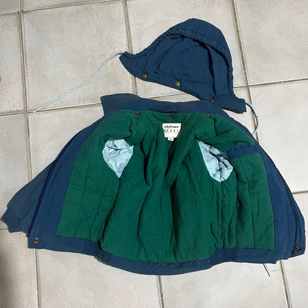 Kids jacket (Category: Babies & Kids Fashion) located in Cavite. Submitted by teamhd (Listing ID 1410955426, Image 3). Description: Fits 3-5 years of age Detachable hoodie.