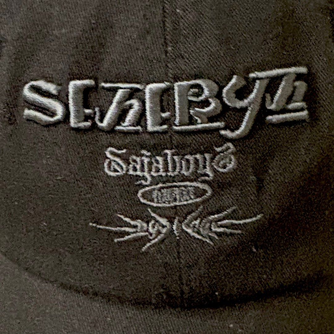 Kpop Demon Hunters Sajaboys Cap (BNWT) (Category: Hats & Beanies) located in Taguig. Submitted by random.objects (Listing ID 1411042008, Image 2). Description: Kpop Demon Hunters Sajaboys Cap (BNWT, available on hand) - Official licensed product in collaboration with 8seconds Korea - Black twill cap with black embroidery and distressed details - Adjustable band - Purchased from pop-up in Seongsu, Seoul - Will include Kpop Demon Hunters paper bag 