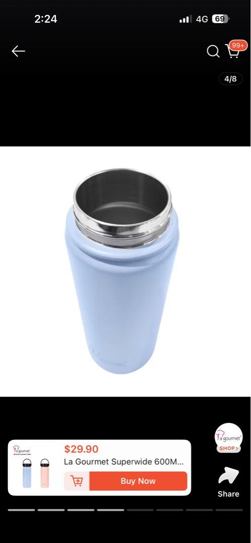 La Gourmet Thermal Bottle 600ml476571833100544001