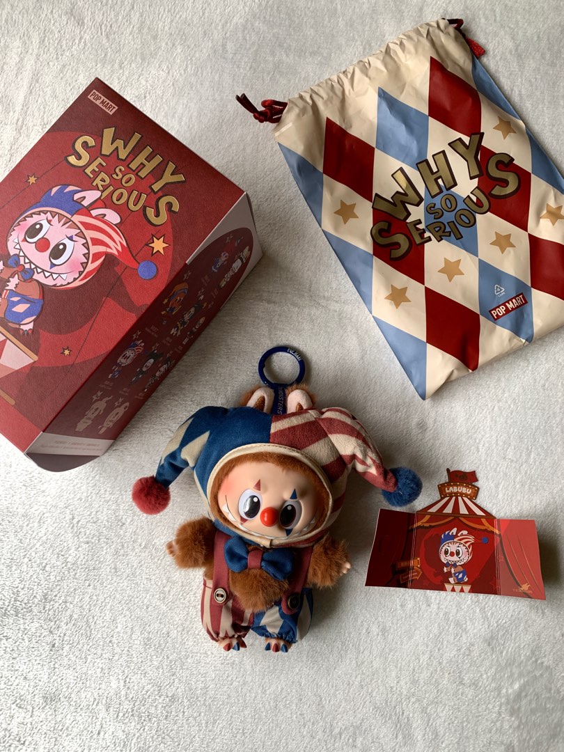 Labubu Clwon Labubu Juggling Clown Why So Serious, Hobbies & Toys, Toys & Games on ...