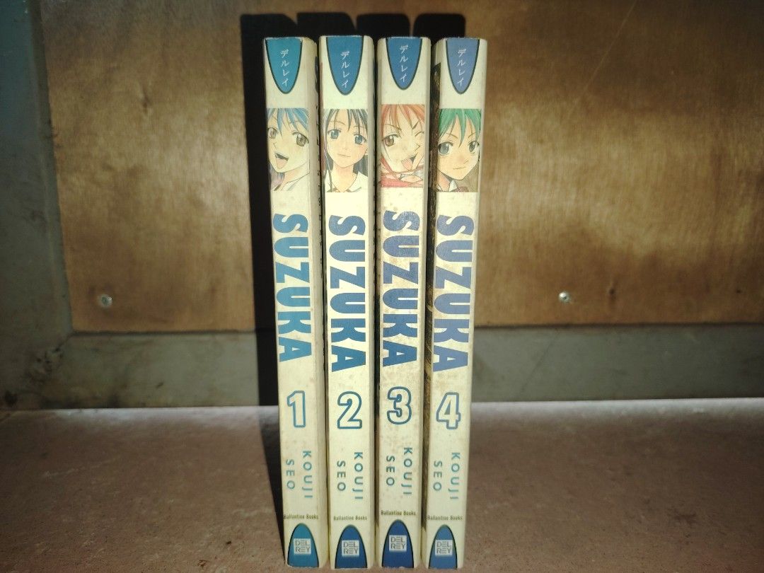 Manga Set | Suzuka Vol 1-4 (Category: Comics & Manga) located in Manila. Submitted by frogbomb (Listing ID 1410907826, Image 1). Description: Pre-loved Manga Series Suzuka Vol 1-4 Flaws: Yellowing medyo old na kasi RFS: Tuition Fee MOP: Gcash/Bank Transfer.