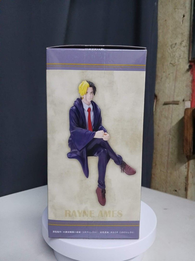 MASHLE: MAGIC AND MUSCLES, PM PERCHING FIGURE RAYNE AMES (Category: Designer & Blind Box Toys) located in Manila. Submitted by dahdaaa (Listing ID 1411076546, Image 3). Description: ↛ Condition: Mint in Box (no clam/bb) ↛ can provide any proofs ↛ MOP: Cash/Gcash ↛ MOD: LBC, Lalamove, J&T or Pick up ↛ MEET UP: SM Sta.Mesa/Quiapo Church/Savemore Nagtahan/Vicente Cruz, España Blvd ↛ LOC: Sampaloc/Quiapo, Manila.