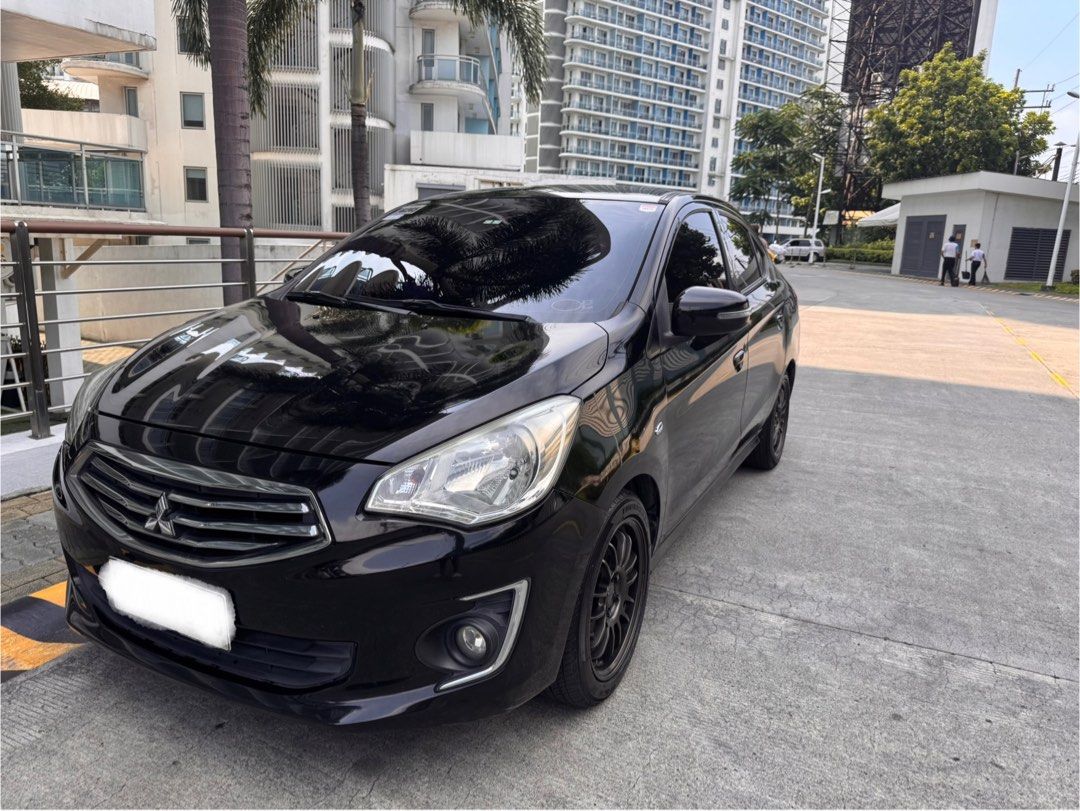 Mitsubishi Mirage G4 Manual (Category: Used Cars) located in Pasay City. Submitted by pureshark-12b5e9 (Listing ID 1410910460, Image 2). Description: ✅ Acquired March 2018 ✅ 1st Owner / CASA Maintained since Day 1 ✅ All Original, All Stock, All Power ✅ Complete Papers – Updated Registration – Ready for Transfer Features & Highlights: • Very well-maintained, not abused • Super cold aircon ❄️ • New 16” mags & tires 🛞 • New battery 🔋 • New Shocks 