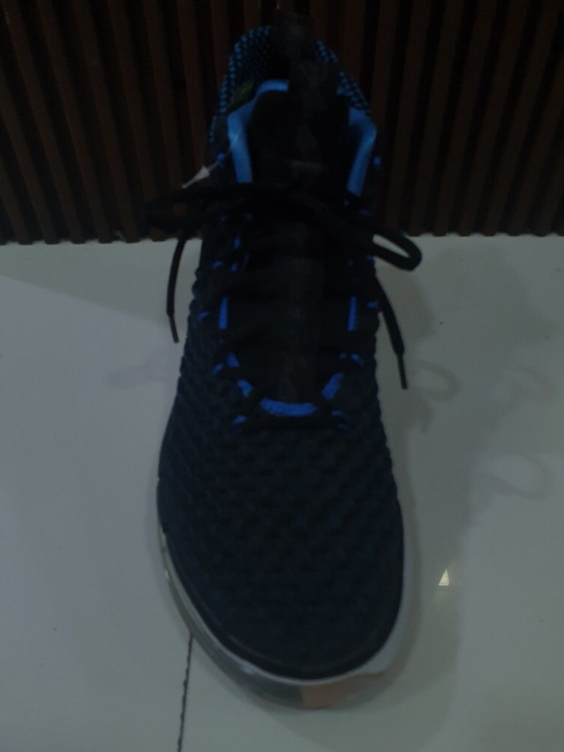 Nike Pure Magic Basketball Shoes (Category: Sneakers) located in Subic. Submitted by adamdwyane (Listing ID 1410930584, Image 1). Description: - Nike Pure Magic basketball shoes - Color: Navy blue and blue - Size: US 8.5 / EUR 42 / CM 26.5 - Features: Mesh upper, blue accents, white sole, black laces, blue interior - Condition: Good sole condition - Suitable for: Basketball or casual wear.