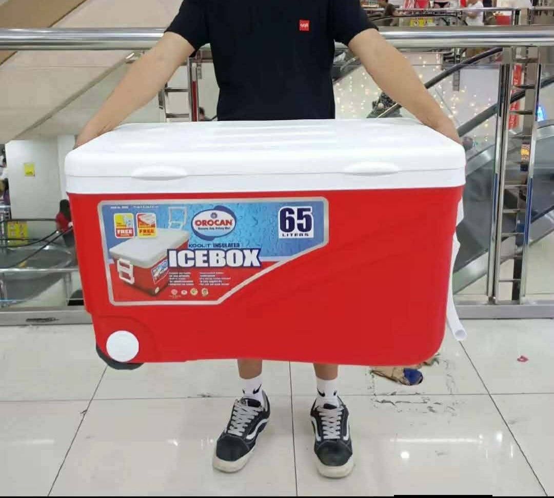Orocan 65l ice box (Category: Other Kitchenware & Tableware) located in Manila. Submitted by yzlshop (Listing ID 1410916737, Image 1). Description: .