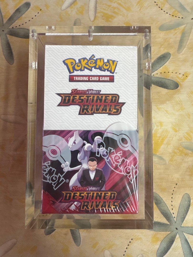 Pokemon Scarlet & Violet Destined Rivals SEALED half booster box ...