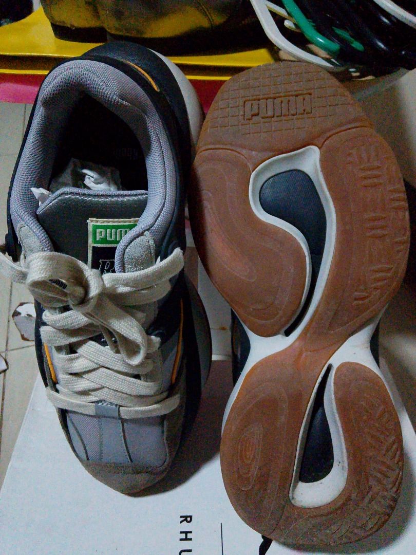 Puma Rhude Goos as New with Box (Category: Sneakers) located in Ilagan. Submitted by jackiedgoddess (Listing ID 1410998193, Image 3). Description: Puma Alteration NU Rhude, UK8, Euro 42, US 9, 27CM. Used twice good as New with Box. With very very light scratch as seen on the picture. NEGOTIABLE.